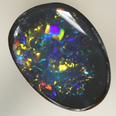 SOLID BLACK OPAL Bright, strong fire sparkles